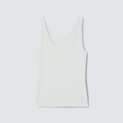 Women's Merino Rib Scoop Neck Tank