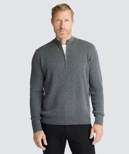 Men's Merino Knit Quarter Zip