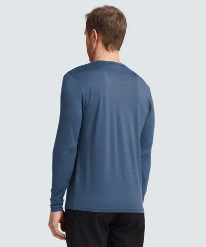 Men's Long Sleeve Merino Crew
