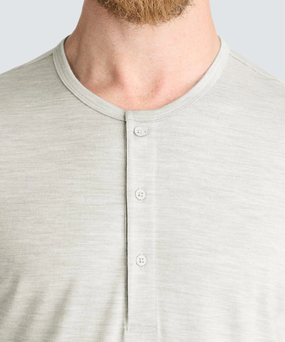 Men's Merino Short Sleeve Henley