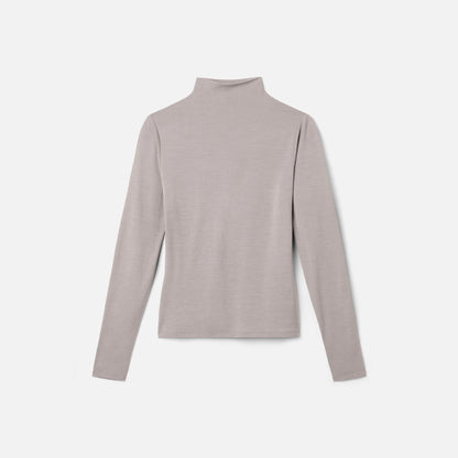 Women's Merino Mock Neck Top