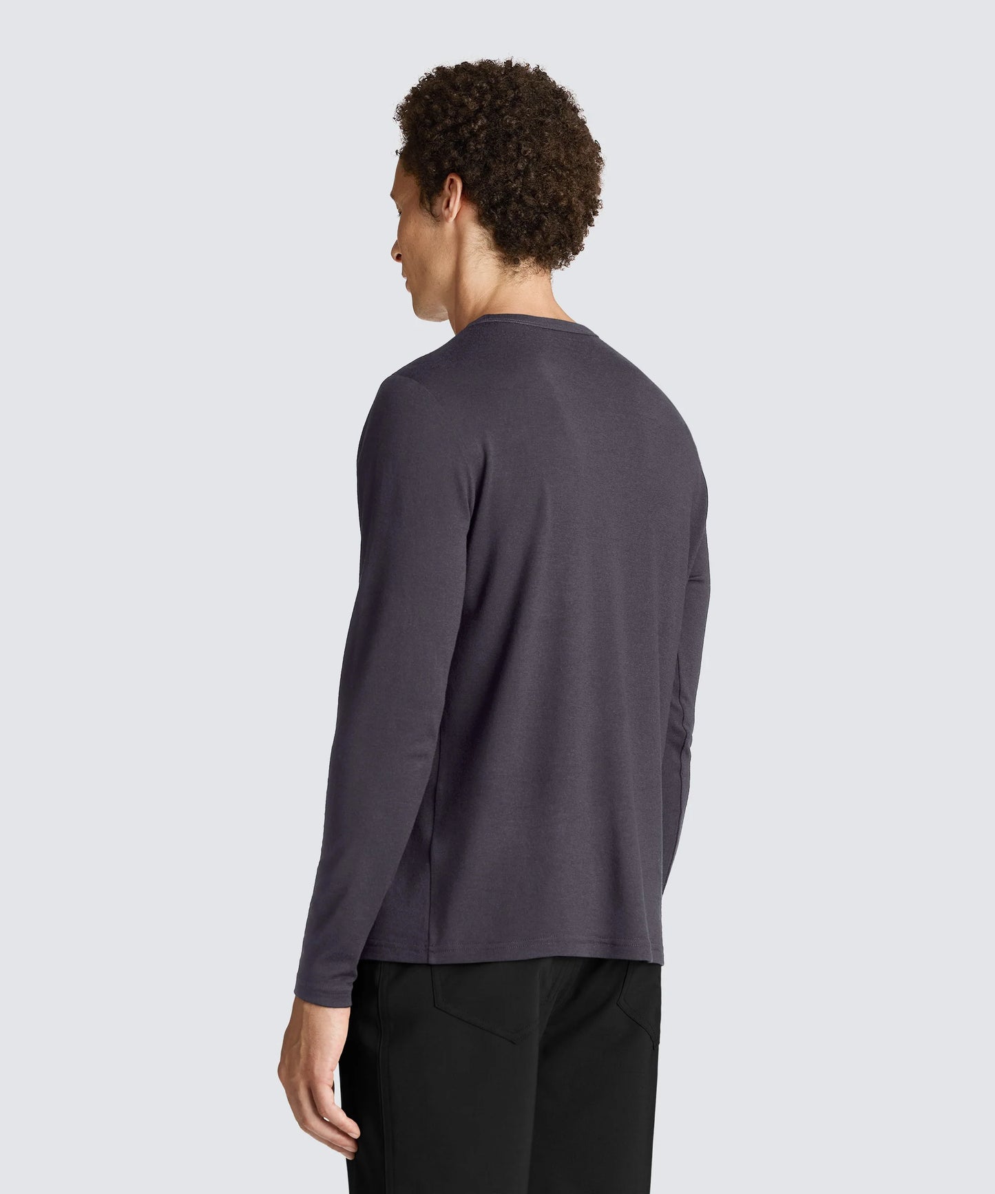 Men's Long Sleeve Merino Crew