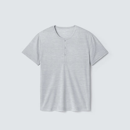 Men's Merino Short Sleeve Henley