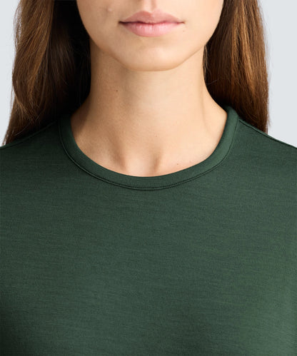 Women's Relaxed Long Sleeve Merino Crew