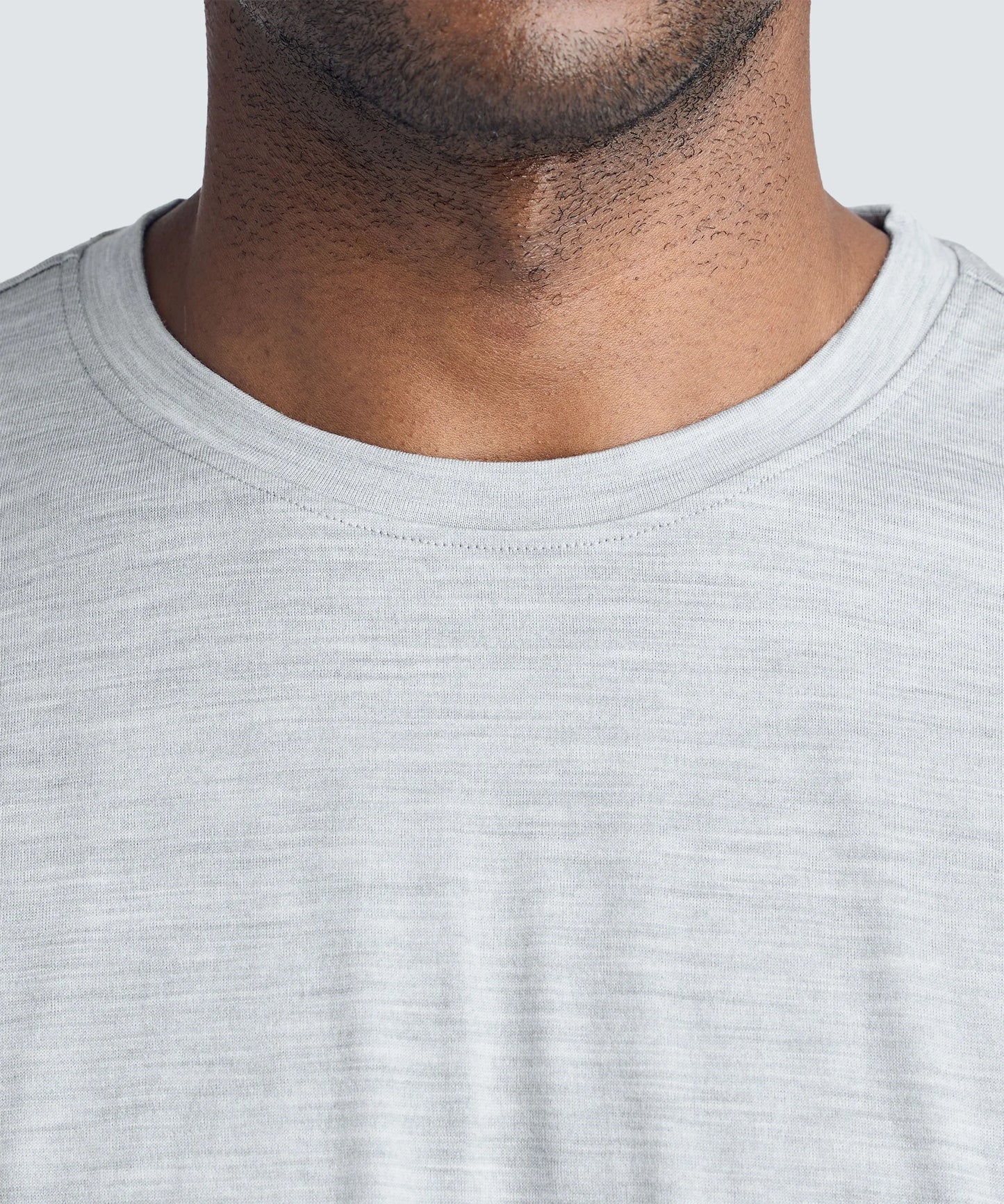 Men's Relaxed Merino Crew Neck T-Shirt