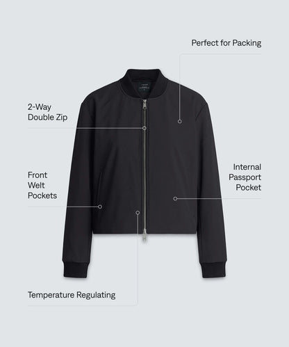 Women's Merino Transit Bomber