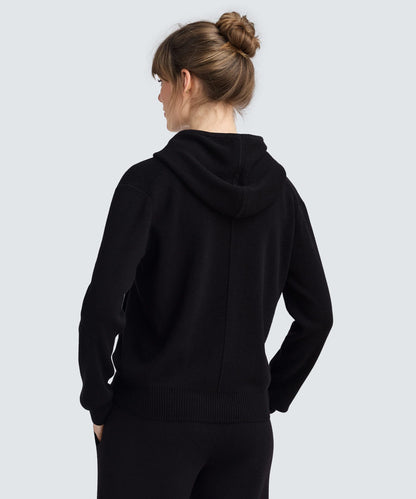 Women's Merino Knit Hoodie