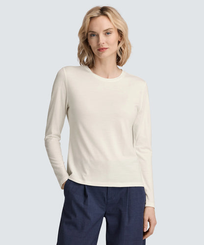 Women's Long Sleeve Merino Crew