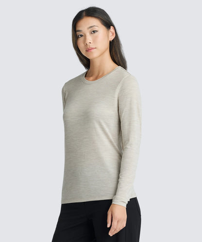 Women's Long Sleeve Merino Crew