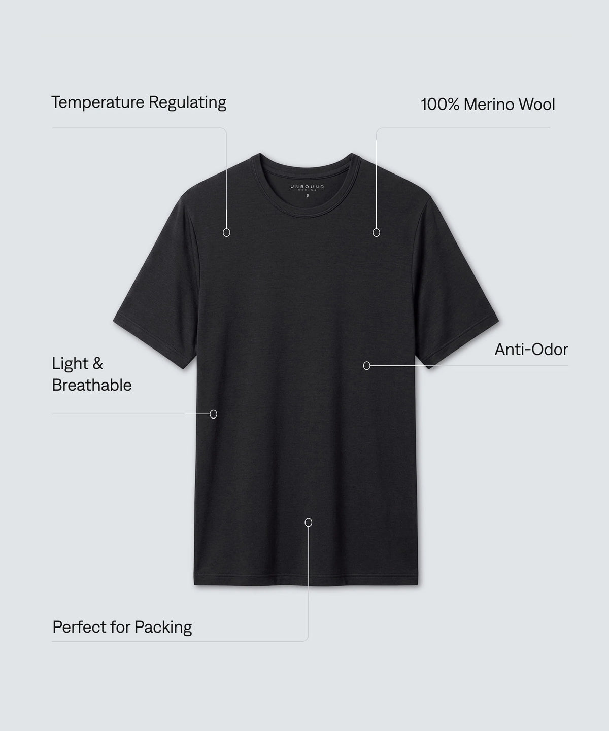 Men's Ultrafine Merino Sleep Crew