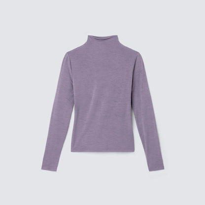 Women's Merino Mock Neck Top