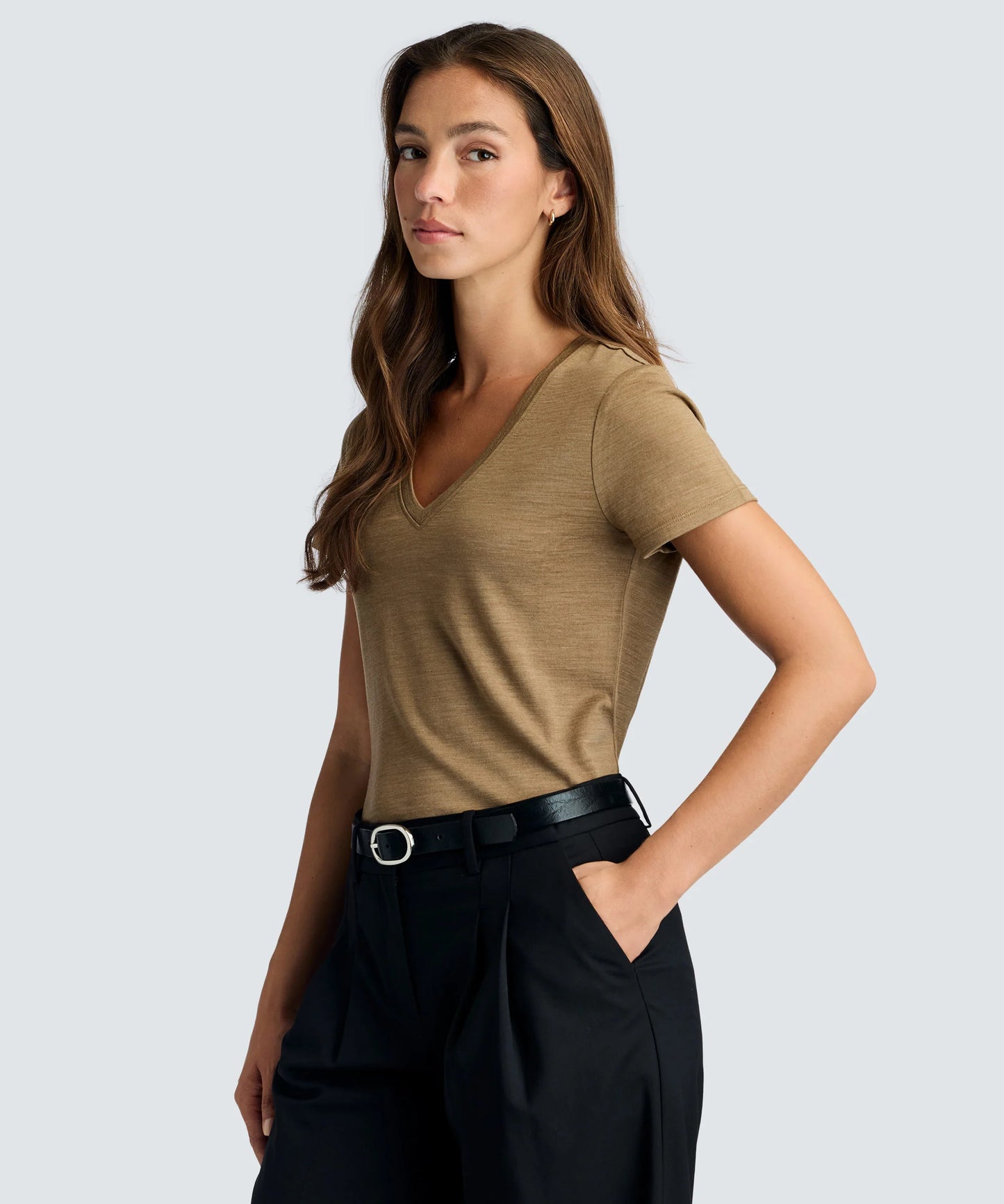Women's Merino V-Neck T-Shirt