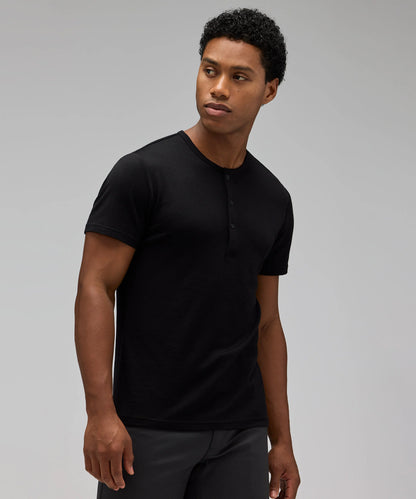 Men's Merino Short Sleeve Henley