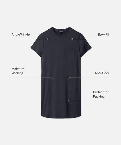 Women's Merino T-Shirt Dress