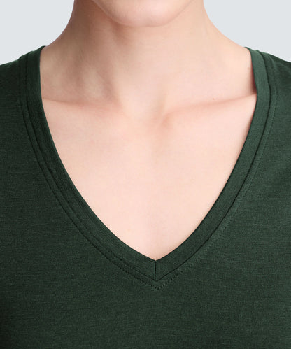 Women's Merino V-Neck T-Shirt