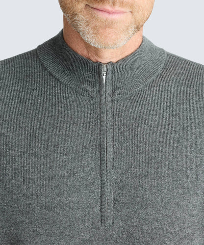Men's Merino Knit Quarter Zip