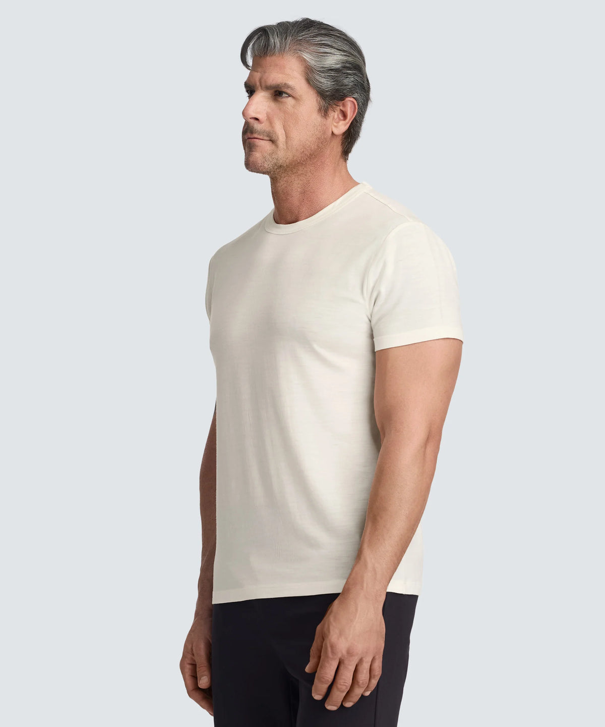 Men's Tall Merino Crew Neck T-Shirt