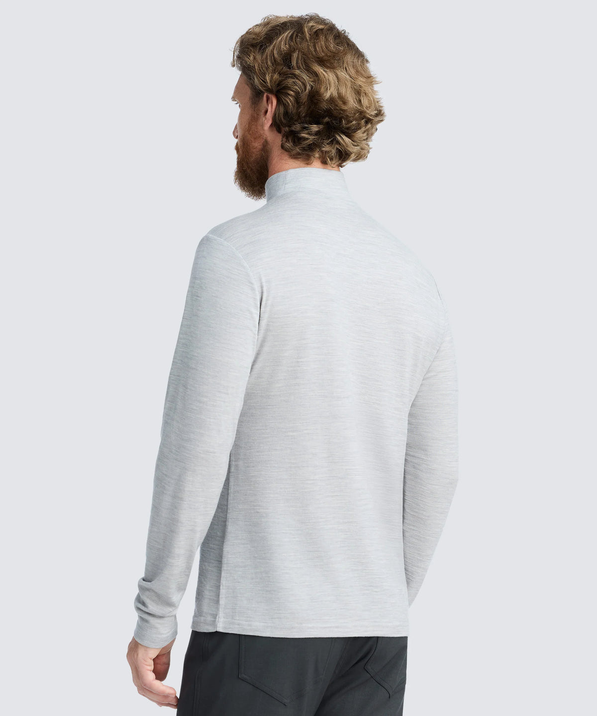 Men's Long Sleeve Merino Hi-Neck