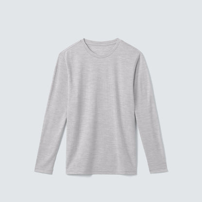 Men's Long Sleeve Merino Crew