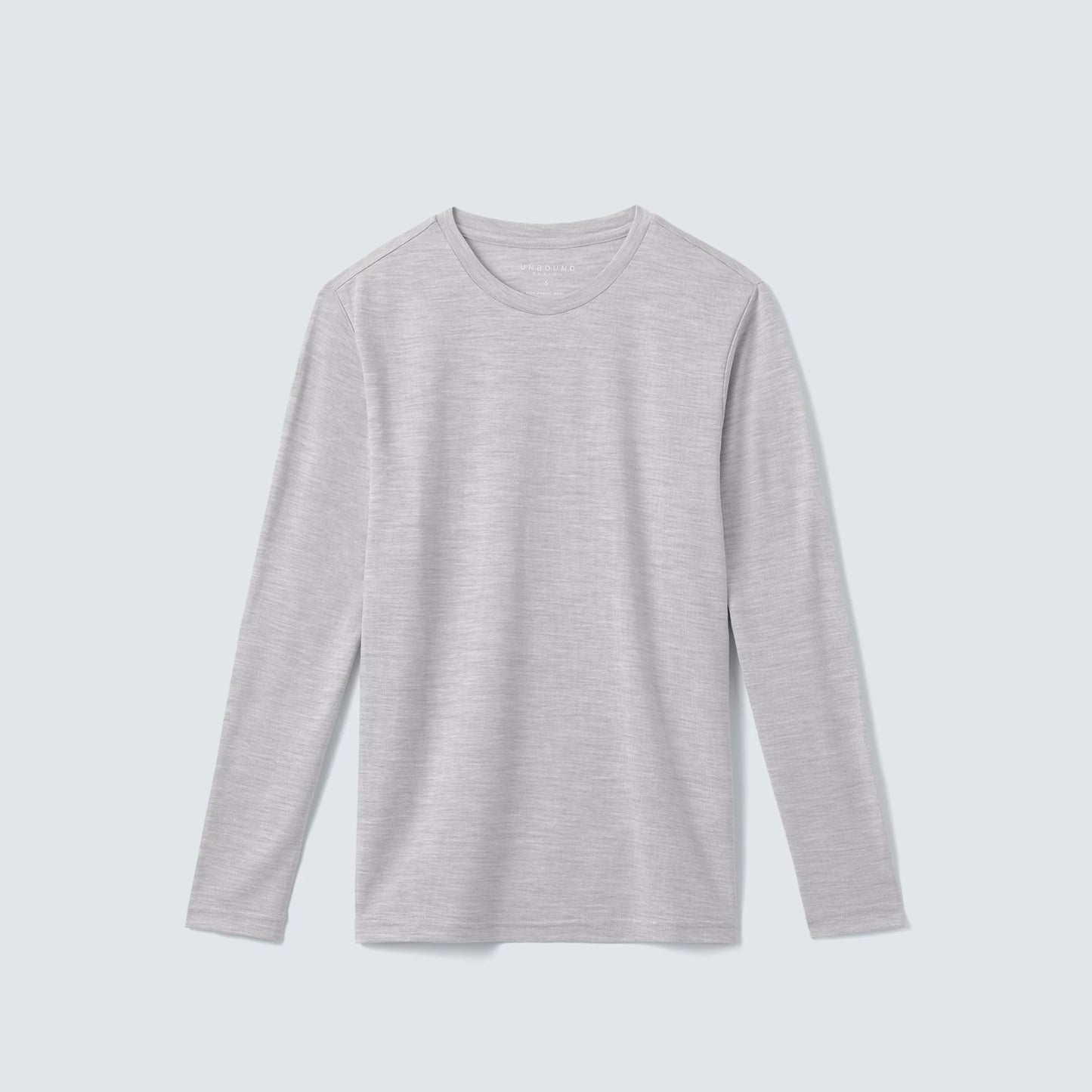 Men's Tall Long Sleeve Merino Crew